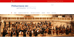 Desktop Screenshot of animatofoundation-orchestra.com